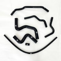 Silicone Radiator Hose Fit kit For Peugeot 206 1.6L MANUL 16V 1998-2007