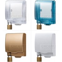 Lockable Wall-mounted Socket Waterproof Dustproof Box Outdoor 86 Type Switch