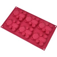 Premium Love Bear Silicone Cupcake Mold Baking Mould for Your Holiday Cake Soap Ice Cube Gummy Cookie Jelly Pudding Jello Tray
