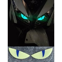 Luminous 3D Decoration Stickers Devil Eyes Scooter Motorcycle Headlight Body Trim Universal For BMW Honda Yamaha Suzuki Vespa