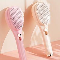 Portable Self-Cleaning Hair Brush Anti-Static Scalp Massage Comb Magic Retractable Hair Comb Brush Salon Styling Tool New
