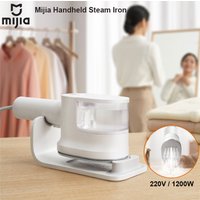 Mijia Handheld Garment Steamer, 220V 1200W Household Clothes Steam Iron, Flat/Vertical Ironing Machine with Mite Removal