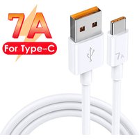 1/3PCS PD100W 7A Super Fast Charging Data Cable USB C To Type C Data Wire USB A To USB C for Huawei Xiaomi Samsung 0.25/1/1.5/2m