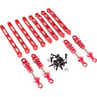 Suitable for MN 1/12 MN168 MN78 RC Car metal upgrade external spring shock absorber fixed rod parts accessories