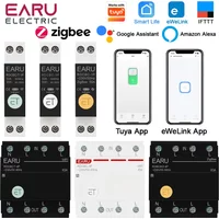 2P 4P Tuya eWeLink WiFi ZigBee Smart Circuit Breaker MCB Timer Relay Switch Voice Remote Control for Alexa Google Home Assistant