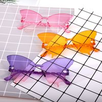 3 Pairs Butterfly Shades Fashion Glasses for Women and Men Cute Casual Irregular for Daily outfit shopping Hot party Travel