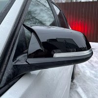 1Pair Side Rearview Wing Mirror Cover Caps For BMW 1 2 3 4 Series F20 F30 F31 F32 F34 F36 E84 2014 -2018 ABS Matte Black
