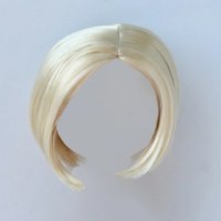 JD799 8-9inch 10-11inch 1/3 Front Side Layer cut synthetic mohair BJD wigs 1/3 SD DOD QBaby Blythes Doll Accessories