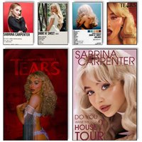Poster High-definition posters, wall art for living room and home decor. Modern home and office decoration. S-Sabrina Carpenter