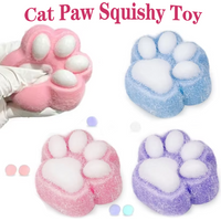 1-3pcs Cute Cat Paw Squishy Fidget Toy Soft Squeeze Stress Relief Toy Kawaii Novelty Relax Gift for Kids Adults Hot In Stock