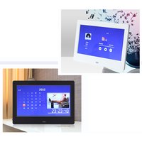 7 Inch HD Digital Photo Frame Full-View Screen Video Photo Electronic Album Support Music/Video/Photo Calendar Clock