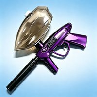 Full Auto Hopper Fed Gel Blaster Pistol 7.4V Powered 15 Meters Straight Shooting Range SpeedQB Outdoor Combat Toy Gun