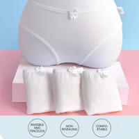 9PCS/Lot Littler Girl Briefs Solid White Dance Underpants Breathable Cotton Kid Underwear Pants Bow Young Teen Knicker Short 3+Y