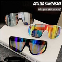 AliExpress MOYOKA New Men Cycling Sunglasses Anti-Ultraviolet Outdoor Sports Goggles Large Frame Windproof Climbing Eyewear Unisex