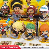 Genuine One Piece Cosbi Mini Figure Blind Box Monkey D Luffy Zoro Chopper Anime Figure Ornament Toys Mystery Box Boy'S Gift