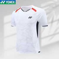 YONEX Badminton Suit Tennis Quick-drying Top Short-sleeved T-shirt Sweat-absorbing Deodorizing Breathable