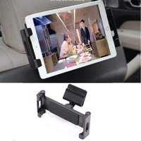 Crochet de Support de téléphone pour siège arrière Tesla Model3 Y S X, Support rotatif à 360 degrés, appui-tête automatique pour tablette PC iPad Mini
