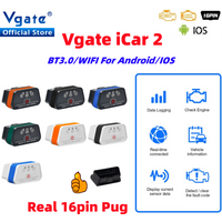 Vgate iCar2 OBD2 OBD 2 Scanner ELM327 WIFI Bluetooth Auto Diagnostic Car Code Reader obd 2 ELM 327 V2.2 iCar 2 Scan Tool