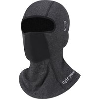 AliExpress NONE Windproof Breathable Winter Warm Full Face Mask Balaclava Helmet Helmet Liner Fleece Lined with Glasses Hole for Hiking Cycling