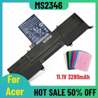 11.1V 3280mAh for Acer S3 S3-391 AP11D3F MS2346 Laptop Battery