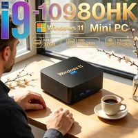Stunning Core I9 8950HK Mini PC Windows 11 Pro 32GB RAM 1TB/2TB SSD WiFi6 BT5.2 4K HD Gaming Office PC 3 Years Warranty