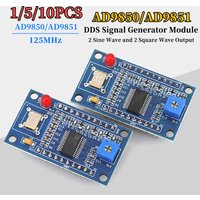 1/5/10Pcs DDS Signal Generator Module Development Board 0-70MHz 0-40MHz AD9850 2 Sine Wave and 2 Square Wave AD9851