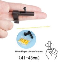 Z. 1/5Sets Hidden Mini Plastic Bullet Launcher Safe Launch Toy Gun Fun Prank Gadgets & Party Favors For Kids Adults