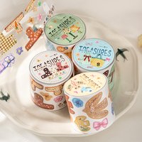 Mr.Paper Kwai Small Item Series Original Die Cutting Tape Cute Lines Japanese Painting Tape Home Handbooks Decoration Gifts