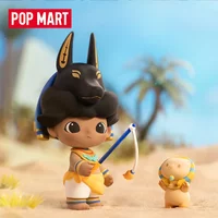 POP MART Dimoo Time Roaming Series Original Blind Box Toys Cute Anime Action Figure Guess Bag Figurines Desktop Decoration Gift