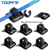 TOOPRE Aluminum Bike Oil Tube Fixed Clamp Conversion Trap Adapter Bicycle Shifter Brake Cable Set Frame U Buckle Tube Clip Guide