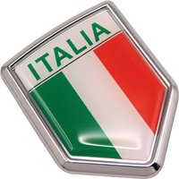 AliExpress NONE Italy Flag Shield Car Bike Decal Crest Emblem for Cars motorcycle Truck Vehicles Car emblems