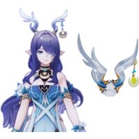 Game Genshin Impact Lauma Cosplay Costume Props Headwear Hair Clip for Anime Roleplay Accessory Halloween Carnival Party