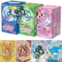 The Powerpuff Girls Card KAYOU Genuine X-Element Pack Series 1 Limited Edition Rare Collectible Cards SC Bubbles Anime Gift Toys