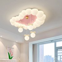 Bubble Ball Cloud Lamp Children's Room Bedroom Ceiling Lights Cream Style Baby Room Princess Room Girl Boy Bedroom Ceiling Lamps