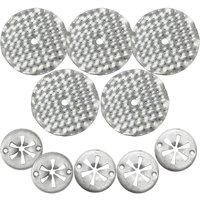 10/5 Sets Car Heat Shield Protection Plate Washer Repair Kit for BMW N90796501 6715468 Exhaust Heat Shield Attachment Fasteners