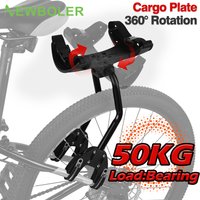 NEWBOLER Adjustable Bike Bicycle Cargo Rack Bike Rear Rack MTB Road Bicycle Bike Cargo Luggage Carrier Rack Accessories