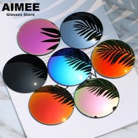CR-39 1.56 1.61 1.67 Index Aspheric Polarized Driving Sunglasses Prescription Lens Myopia Presbyopia UV400 Mirror Colourful Len