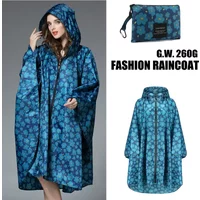 Hooded Rain Poncho Jacket Coat Waterproof Rain Poncho Lightweight Reusable Hiking Hooded Coat Jacket for Outdoor Activities