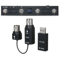 M-VAVE chocolate MIDI BT Wireless MIDI Controller Rechargeable 4 Buttons Foot Controller Pedal with Wireless Transmission System
