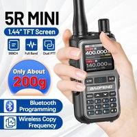 Baofeng 5R Mini 5W Camping Uhf Vhf Smartphone Programming Long Range Walkie Talkies Dmr Communication Radio