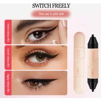 Rotatieve eyeliner pen, snel droge waterdichte anti-zweet, niet gemakkelijk vervagen functie, multifunctionele eyeliner pen, nat