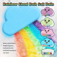 Rainbow Bath Bombs Gift Handmade Organic Bath Bombs for Kids Girls Perfect for Bubble & Spa Bath- Essential and Fragrance Oils