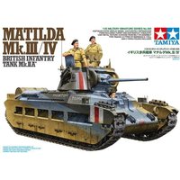 Tamiya 35300 1/35 Model Kit British Infantry Tank Mark IIA Matilda MK.III/IV Model Building