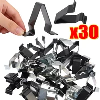 For VW Audi Skoda Seat 4B0867276A & 3B9867289 Universal Metal Car Trunk Threshold Clips Replacement for Golf Jetta Passat A1-A7