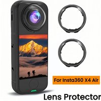 Lens Guards for Insta360 X4 Air Lens Scratch-resistant Protector for Insta360 X4 Air Quick-Detach Transparent Camera Accessories
