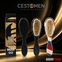 1pc Professional Barber Fade Brush for Men Cleaning and Dusting Brush for Beard and Hair Perfect for Grooming and Styling Tools