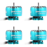 4PCS SPARKHOBBY XSPEED 1206 3600KV 4500KV Brushless Motor 3~6S Lipo 1.5mm Shaft 2~3inch Micro Quadcopter Toothpick Drones Parts