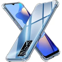 For OPPO A16 Case Oppo A16s A54s A17 Case Crystal Clear TPU Shockproof Cover Oppo A98 5G A78 A96 4G A76 A94 5G A52 A72