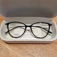 Man Women Fashion Retro Cat Eye Butterfly Ultra light TR90 Pure Titanium Eyewear Optical Prescription Frames