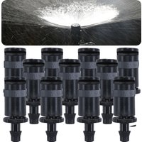 KESLA Garden Drip Irrigation 1/4'' 4/6mm Pipe Cooling Sprinklers Barbed Connector Spray Nozzles Watering System Kit Bonsai Plant